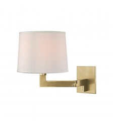  Fairport 1 Light Wall Sconce 5941-AGB Hudson Valley Lighting