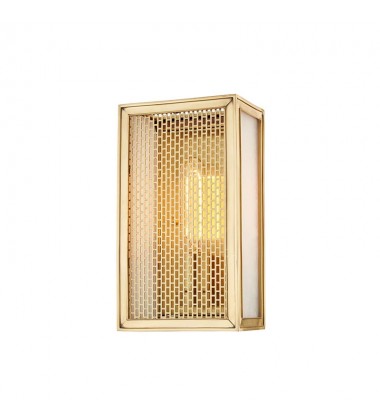  Ashford 1 Light Wall Sconce 6010-AGB Hudson Valley Lighting