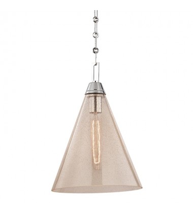 Newbury 1 Light Pendant 6011-PN Hudson Valley Lighting  Newbury 1 Light Pendant 6011-PN Hudson Valley Lighting