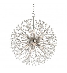 Dunkirk 8 Light Chandelier 6020-PN Hudson Valley Lighting  Dunkirk 8 Light Chandelier 6020-PN Hudson Valley Lighting