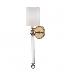 Gordon 1 Light Wall Sconce 6031-AGB Hudson Valley Lighting  Gordon 1 Light Wall Sconce 6031-AGB Hudson Valley Lighting