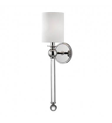  Gordon 1 Light Wall Sconce 6031-PN Hudson Valley Lighting