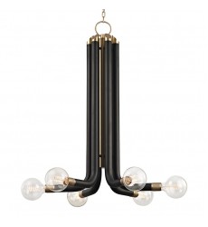  Desmond 6 Light Chandelier 6046-AGB Hudson Valley Lighting