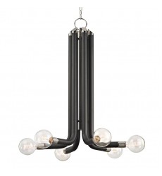  Desmond 6 Light Chandelier 6046-PN Hudson Valley Lighting