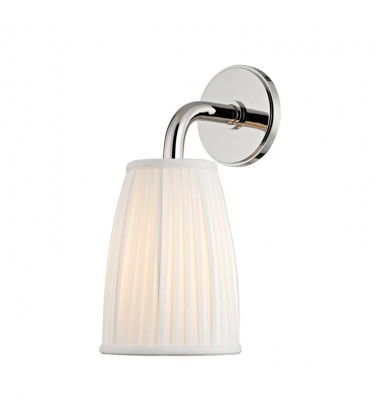  Malden 1 Light Wall Sconce 6061-PN Hudson Valley Lighting