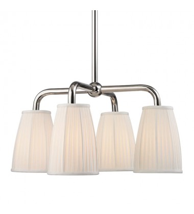 Malden 4 Light Chandelier 6064-PN Hudson Valley Lighting