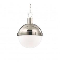 Lambert 1 Light Pendant 609-PN Hudson Valley Lighting  Lambert 1 Light Pendant 609-PN Hudson Valley Lighting