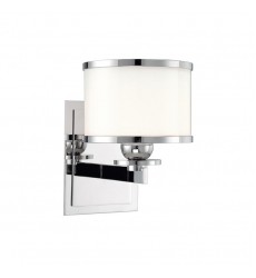  Basking Ridge 1 Light Bath Bracket 6101-PN Hudson Valley Lighting