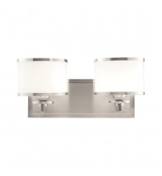  Basking Ridge 2 Light Bath Bracket 6102-SN Hudson Valley Lighting
