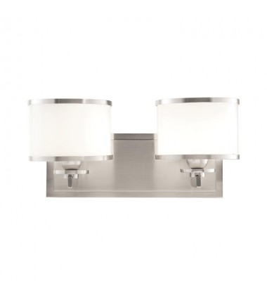 Basking Ridge 2 Light Bath Bracket 6102-SN Hudson Valley Lighting