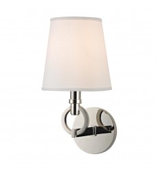 Malibu 1 Light Wall Sconce 611-PN Hudson Valley Lighting  Malibu 1 Light Wall Sconce 611-PN Hudson Valley Lighting