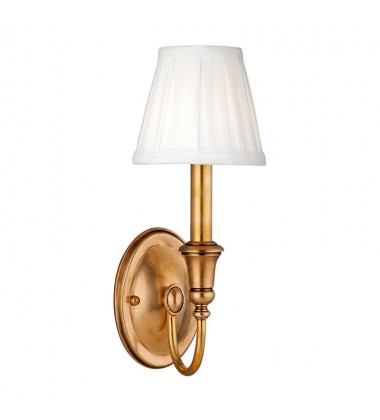 Jaden 1 Light Wall Sconce 6111-AGB Hudson Valley Lighting  Jaden 1 Light Wall Sconce 6111-AGB Hudson Valley Lighting