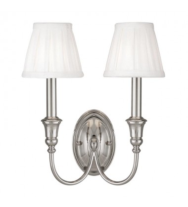 Jaden 2 Light Wall Sconce 6112-PN Hudson Valley Lighting  Jaden 2 Light Wall Sconce 6112-PN Hudson Valley Lighting
