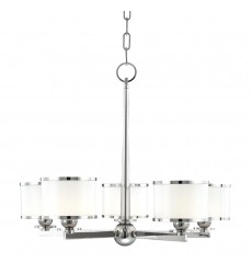  Basking Ridge 5 Light Chandelier 6115-PN Hudson Valley Lighting