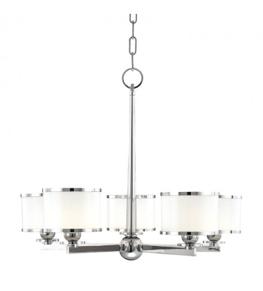  Basking Ridge 5 Light Chandelier 6115-PN Hudson Valley Lighting