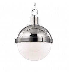 Lambert 1 Light Pendant 612-PN Hudson Valley Lighting  Lambert 1 Light Pendant 612-PN Hudson Valley Lighting