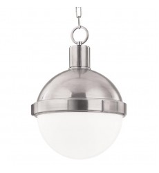 Lambert 1 Light Pendant 612-SN Hudson Valley Lighting  Lambert 1 Light Pendant 612-SN Hudson Valley Lighting