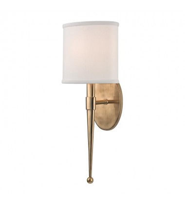 Madison 1 Light Wall Sconce 6120-AGB Hudson Valley Lighting  Madison 1 Light Wall Sconce 6120-AGB Hudson Valley Lighting