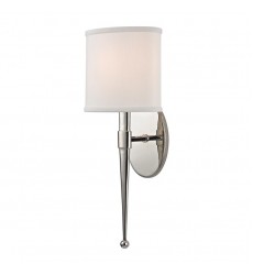 Madison 1 Light Wall Sconce 6120-PN Hudson Valley Lighting  Madison 1 Light Wall Sconce 6120-PN Hudson Valley Lighting