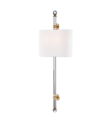  Wertham 2 Light Wall Sconce 6122-AGB Hudson Valley Lighting