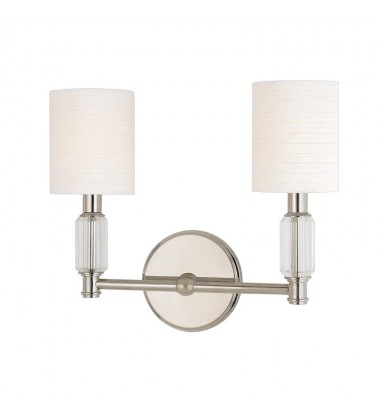  Wertham 2 Light Wall Sconce 6122-PN Hudson Valley Lighting