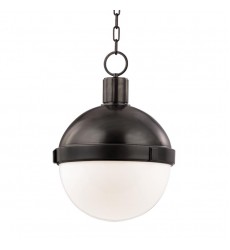 Lambert 1 Light Pendant 615-OB Hudson Valley Lighting  Lambert 1 Light Pendant 615-OB Hudson Valley Lighting