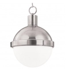 Lambert 1 Light Pendant 615-SN Hudson Valley Lighting  Lambert 1 Light Pendant 615-SN Hudson Valley Lighting