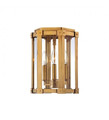  Roxbury 3 Light Semi Flush 6200-AGB Hudson Valley Lighting