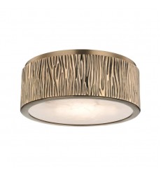  Crispin Small Led Flush Mount 6209-AGB Hudson Valley Lighting