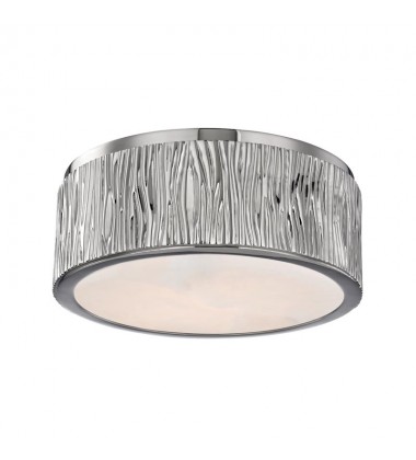  Crispin Small Led Flush Mount 6209-PN Hudson Valley Lighting