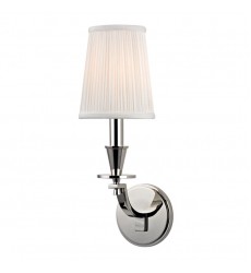 Avalon 1 Light Wall Sconce 6211-PN Hudson Valley Lighting