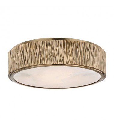 Crispin Large Led Flush Mount 6213-AGB Hudson Valley Lighting