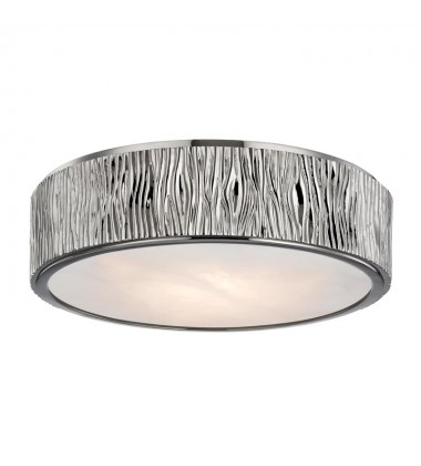  Crispin Large Led Flush Mount 6213-PN Hudson Valley Lighting