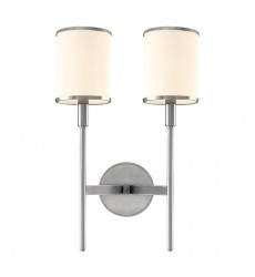  Aberdeen 2 Light Wall Sconce 622-PN Hudson Valley Lighting