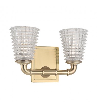  Westbrook 2 Light Bath Bracket 6222-AGB Hudson Valley Lighting