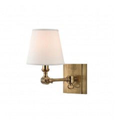 Hillsdale 1 Light Wall Sconce 6231-AGB Hudson Valley Lighting  Hillsdale 1 Light Wall Sconce 6231-AGB Hudson Valley Lighting