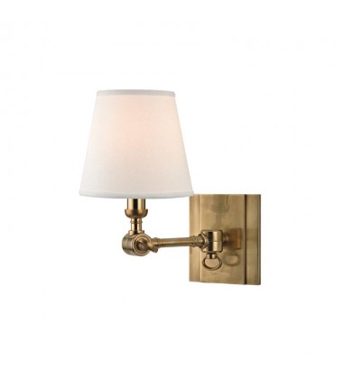 Hillsdale 1 Light Wall Sconce 6231-AGB Hudson Valley Lighting  Hillsdale 1 Light Wall Sconce 6231-AGB Hudson Valley Lighting