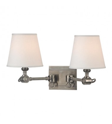  Hillsdale 2 Light Wall Sconce 6232-HN Hudson Valley Lighting