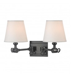 Hillsdale 2 Light Wall Sconce 6232-OB Hudson Valley Lighting  Hillsdale 2 Light Wall Sconce 6232-OB Hudson Valley Lighting
