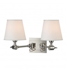 Hillsdale 2 Light Wall Sconce 6232-PN Hudson Valley Lighting  Hillsdale 2 Light Wall Sconce 6232-PN Hudson Valley Lighting