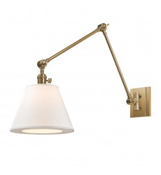 Hillsdale 1 Light Swing Arm Wall Sconce 6234-AGB Hudson Valley Lighting  Hillsdale 1 Light Swing Arm Wall Sconce 6234-AGB Hudson Valley Lighting