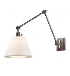 Hillsdale 1 Light Swing Arm Wall Sconce 6234-HN Hudson Valley Lighting  Hillsdale 1 Light Swing Arm Wall Sconce 6234-HN Hudson Valley Lighting