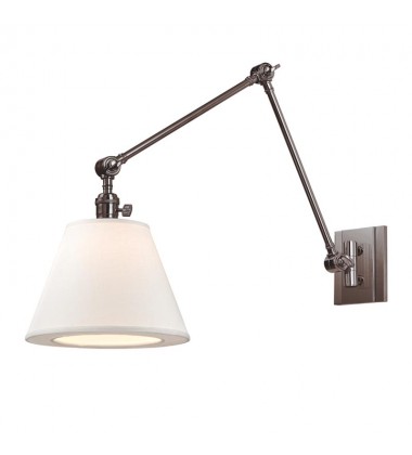Hillsdale 1 Light Swing Arm Wall Sconce 6234-HN Hudson Valley Lighting  Hillsdale 1 Light Swing Arm Wall Sconce 6234-HN Hudson Valley Lighting