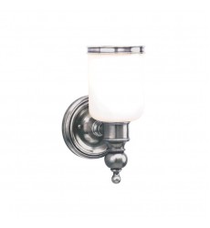 Chatham 1 Light Bath Bracket 6301-PN Hudson Valley Lighting Chatham 1 Light Bath Bracket 6301-PN Hudson Valley Lighting