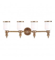 Chatham 4 Light Bath Bracket 6304-AGB Hudson Valley Lighting Chatham 4 Light Bath Bracket 6304-AGB Hudson Valley Lighting