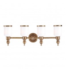 Chatham 4 Light Bath Bracket 6304-PN Hudson Valley Lighting Chatham 4 Light Bath Bracket 6304-PN Hudson Valley Lighting