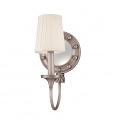 Regent 1 Light Mirrored Wall Sconce 631-ON Hudson Valley Lighting  Regent 1 Light Mirrored Wall Sconce 631-ON Hudson Valley Lighting