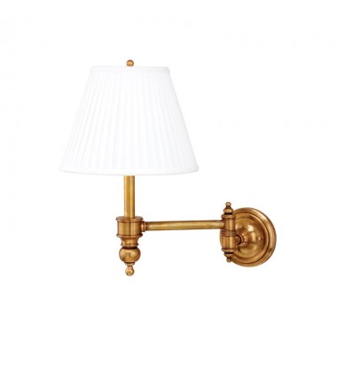  Chatham 1 Light Wall Sconce 6331-PN Hudson Valley Lighting