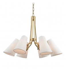  Patten 6 Light Chandelier 6346-AGB Hudson Valley Lighting