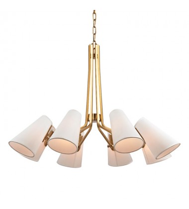  Patten 8 Light Chandelier 6348-AGB Hudson Valley Lighting